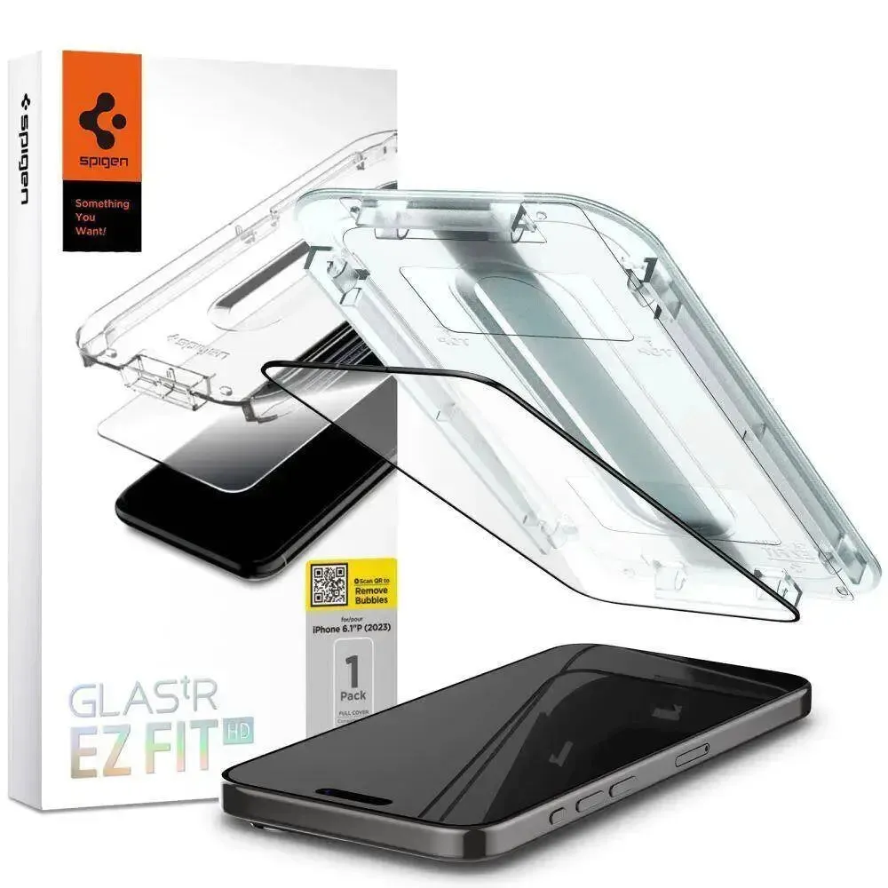 [1 Pack] iPhone 15 Pro Max Screen Protector Glas.tR EZ Fit