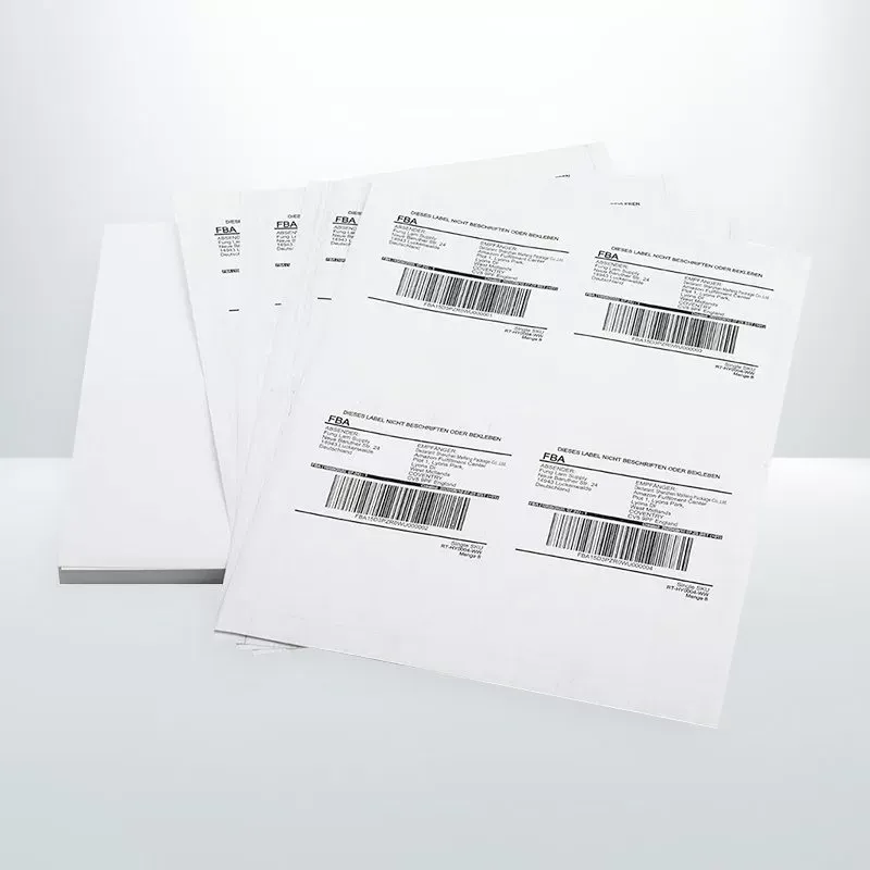 100pcs 4UP A4 Peel &Paste Office Mailing Address Sticker Labels Self Adhesive