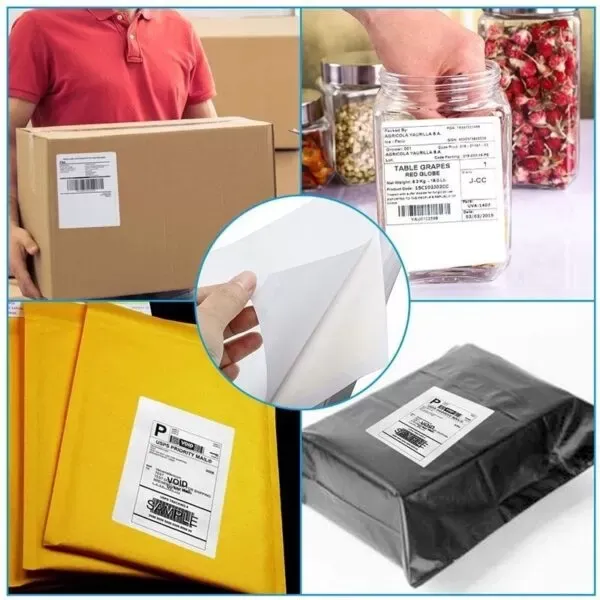100pcs 4UP A4 Peel &Paste Office Mailing Address Sticker Labels Self Adhesive