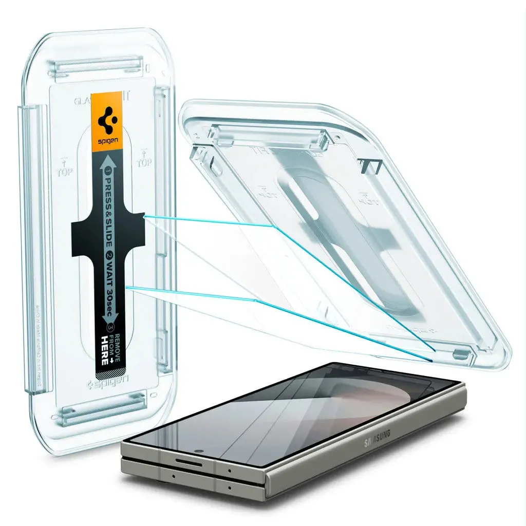 [2 Pack] Galaxy Z Fold 6 Tempered Glass EZ Fit Anti Reflection