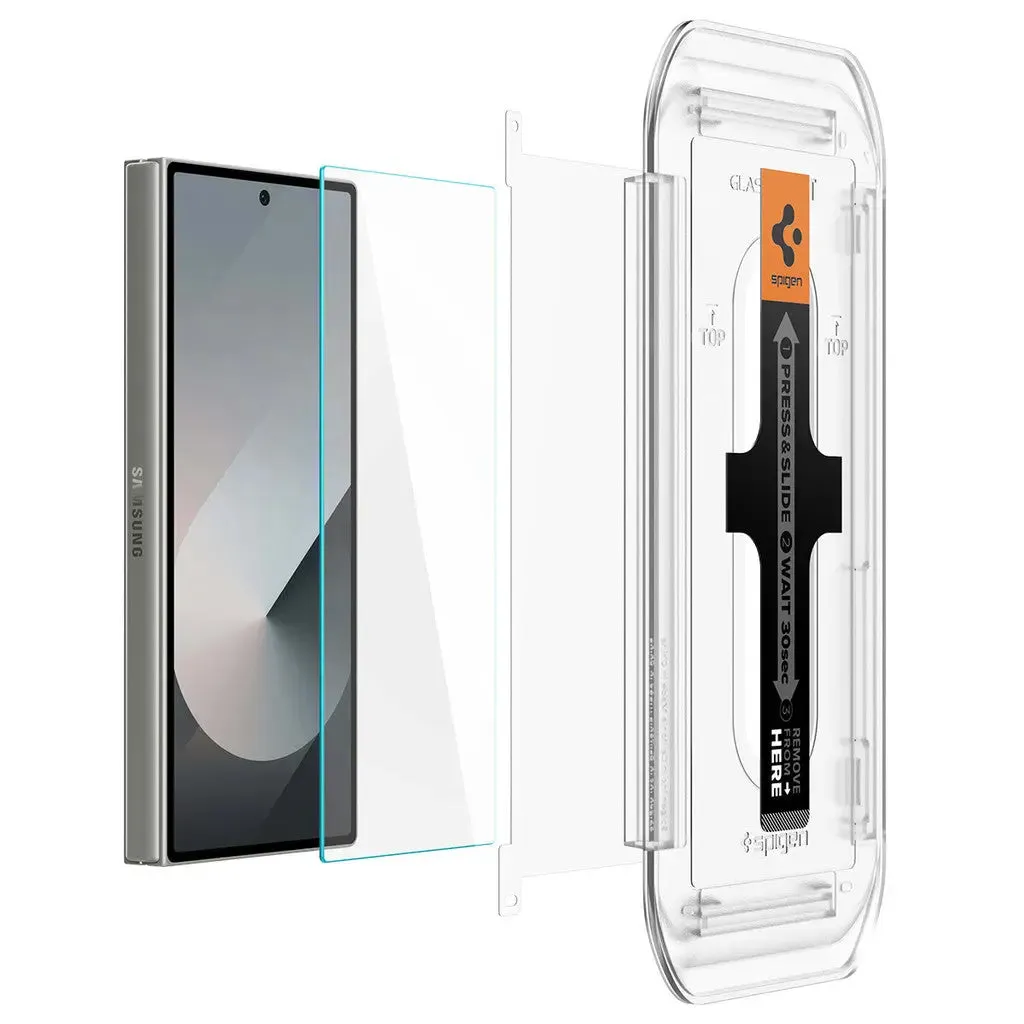 [2 Pack] Galaxy Z Fold 6 Tempered Glass EZ Fit Anti Reflection