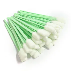 40 Pieces Foam Cleaning Cotton Buds Dust-Free Sponge Cotton Buds Cleaning Cotton Buds Rectangular Cotton Buds for Camera, Lens, Inkjet Printer 12.8 x 0.14 x 0.075 cm
