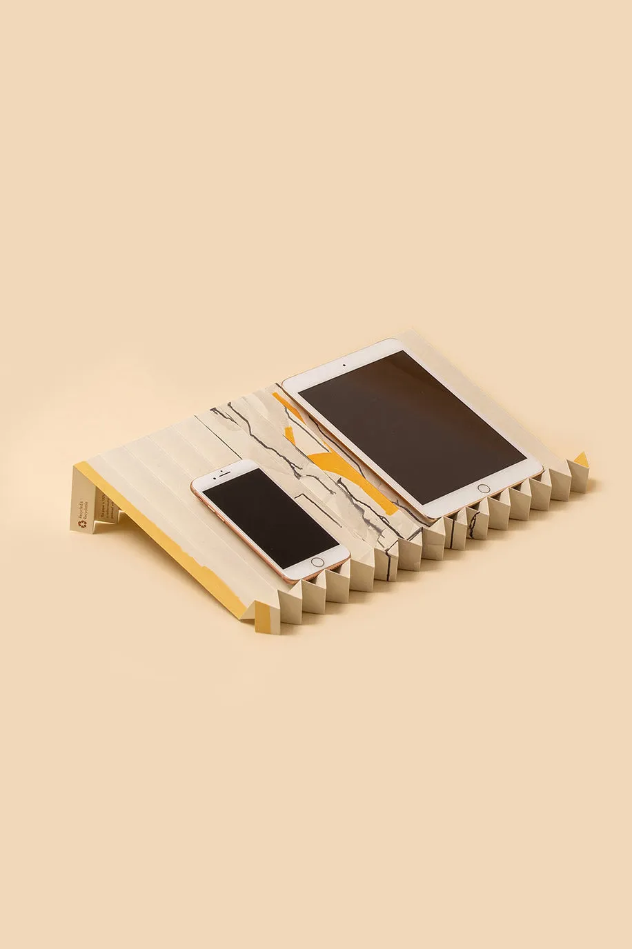 45g Laptop Stand made from pH-neutral Recycled Paper "g.flow" - Baobab