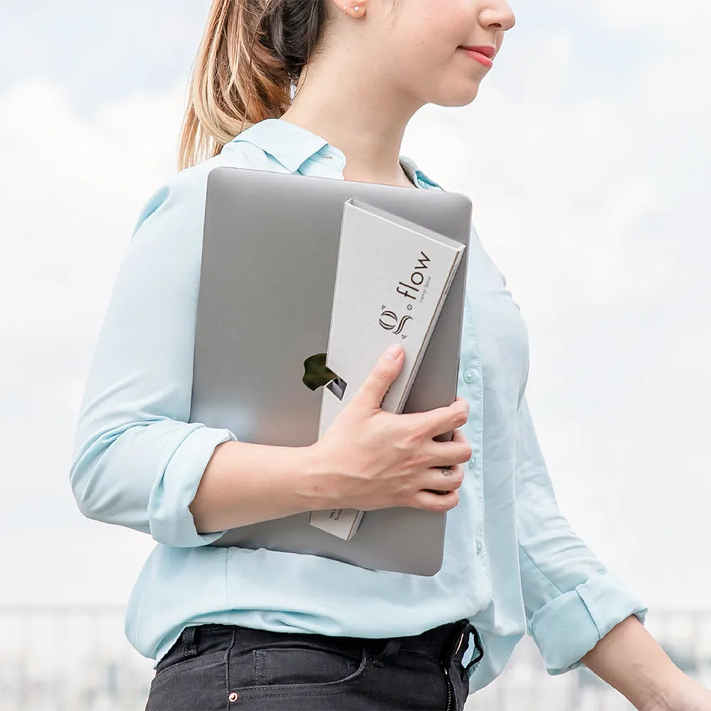 45g Laptop Stand made from pH-neutral Recycled Paper "g.flow" - Baobab