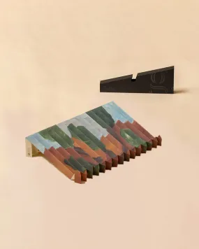 45g Laptop Stand made from pH-neutral Recycled Paper "g.flow" - Forest