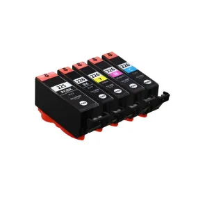 5 Pack Canon PGI-225 CLI-226 Compatible Ink Cartridges,1X each color