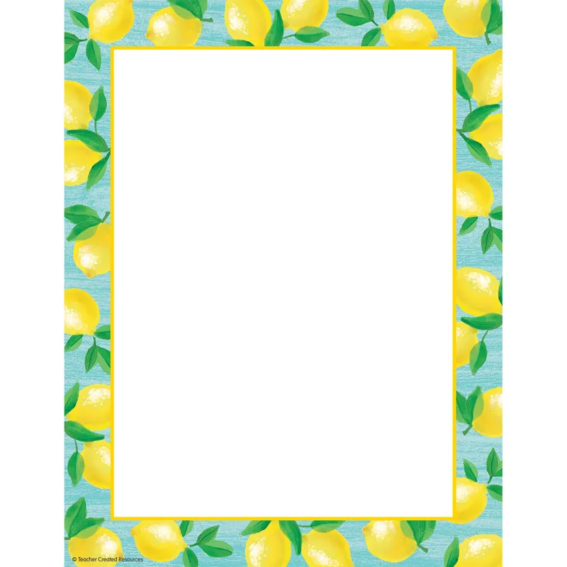 #58218 LEMON ZEST COMPUTER PAPER