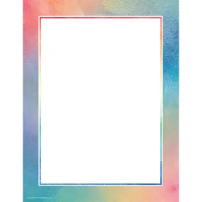 #58470 WATERCOLOR COMPUTER PAPER
