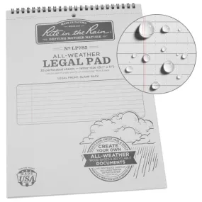 8.5 X 11 Legal Pad