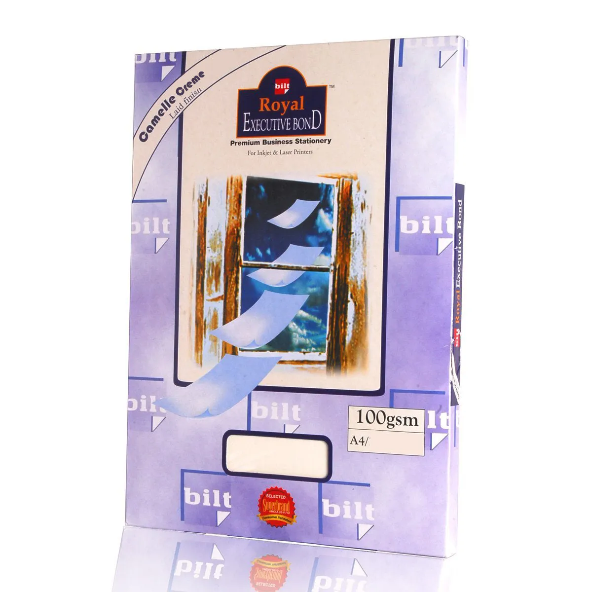 A4 Royal Executive Bond Paper 100gsm-Camelle Cream (pack of 500)