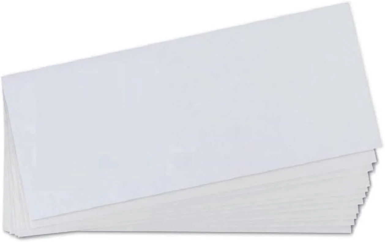 Aimoh #10 Security Envelopes, Double Window, Self Seal, Security Tinted