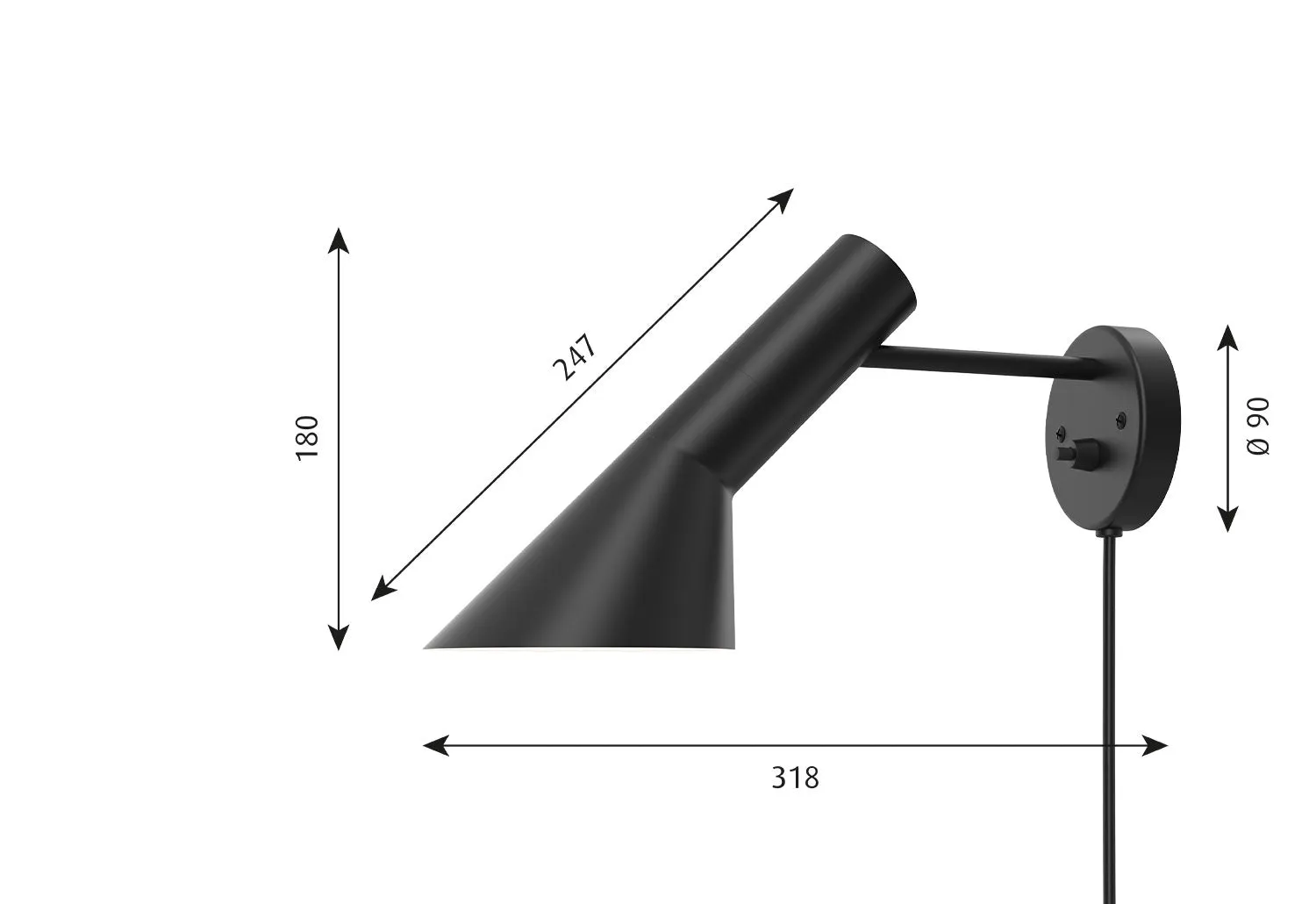 AJ Wall Light
