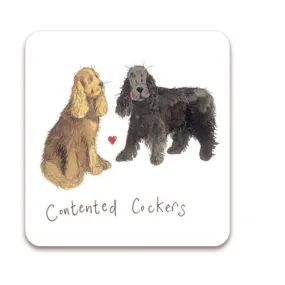 Alex Clark Cocker Spaniel Coaster