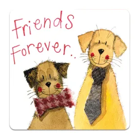 Alex Clark Friend Forever Coaster