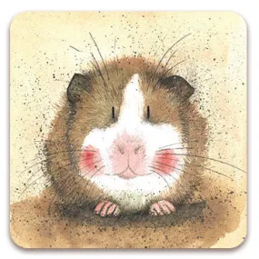 Alex Clark Gilbert Guinea Pig Coaster