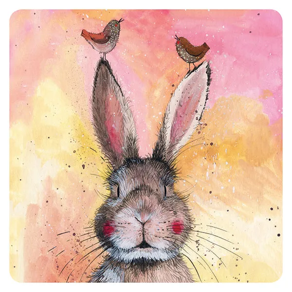 Alex Clark Hannah Hare Coaster