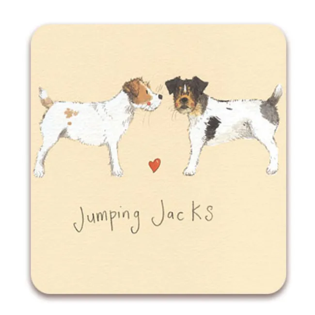 Alex Clark Jumping Jacks Coaster