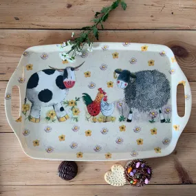 Alex Clark Large Daisyfield Farm Tray