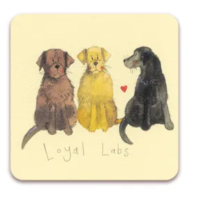 Alex Clark Loyal Labs Coaster
