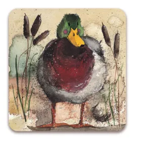 Alex Clark Mallard Coaster
