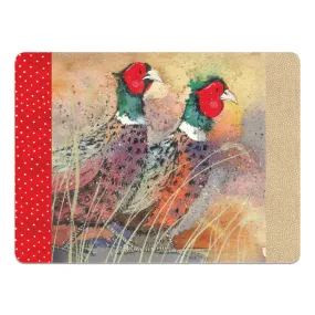 Alex Clark Pleasant Pheasants Placemat