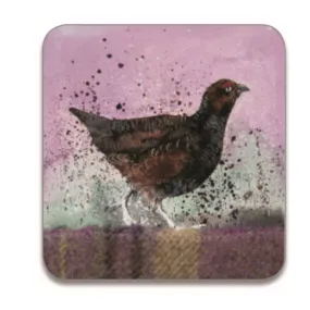 Alex Clark Red Grouse Coaster