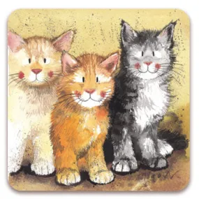 Alex Clark Rodger Dodger Cat Coaster