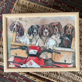 Alex Clark Working Spaniels Lap Tray
