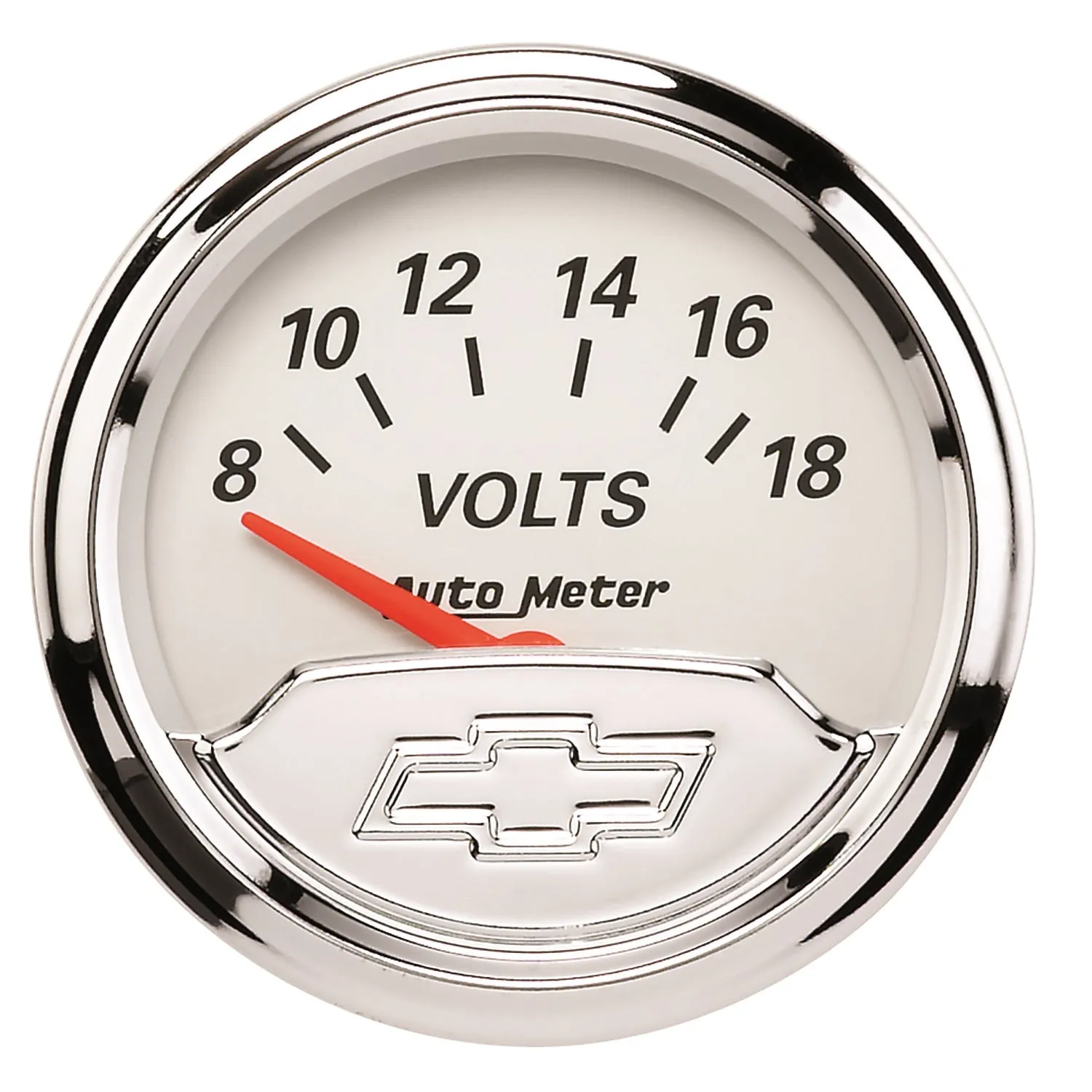 AutoMeter 1302-00408 GAUGE KIT; 5 PC.; 3 1/8in./2 1/16in.; ELEC. SPEEDO.; CHEVROLET HERITAGE BOWTIE