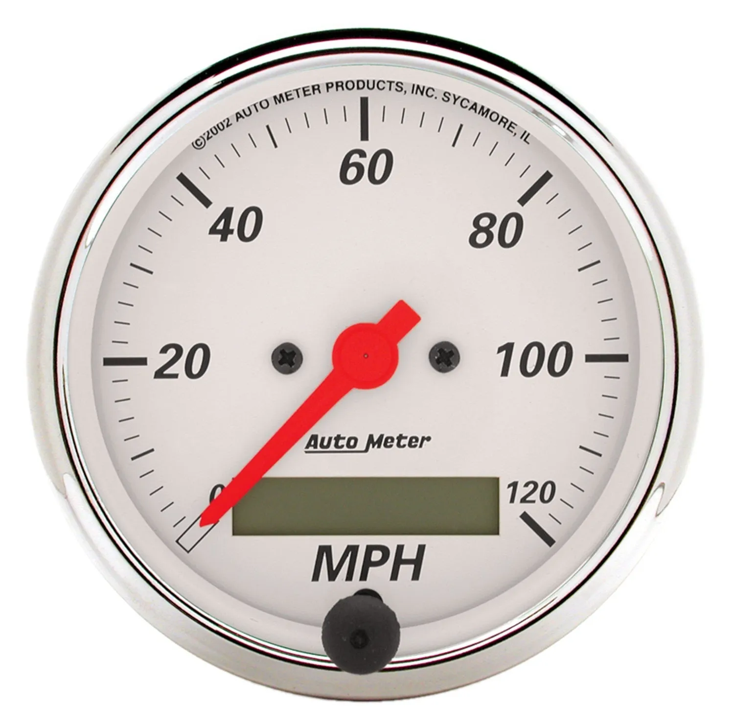 AutoMeter 1302 GAUGE KIT; 5 PC.; 3 1/8in./2 1/16in.; ELEC. SPEEDOMETER; ARCTIC WHITE