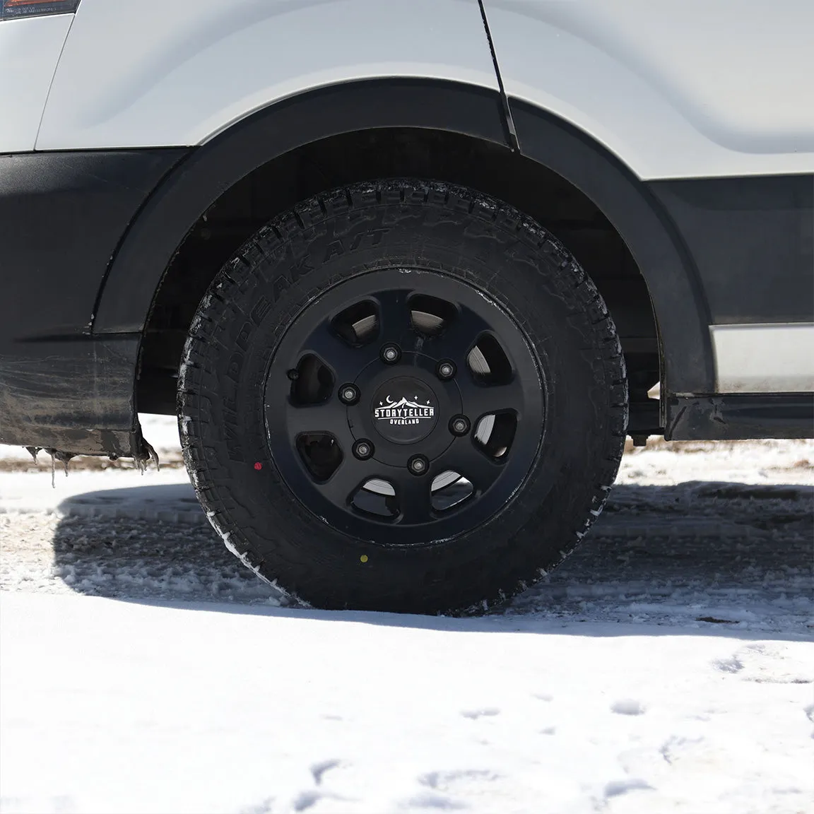 AWD Ford Transit Tire and Wheel Package - Black 16"