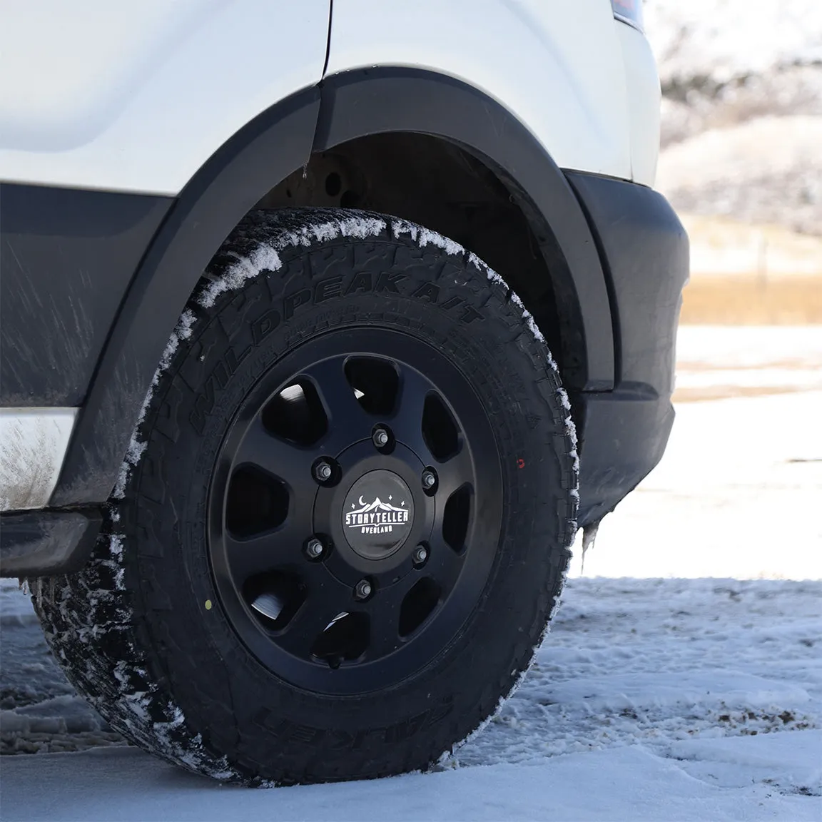 AWD Ford Transit Tire and Wheel Package - Black 16"