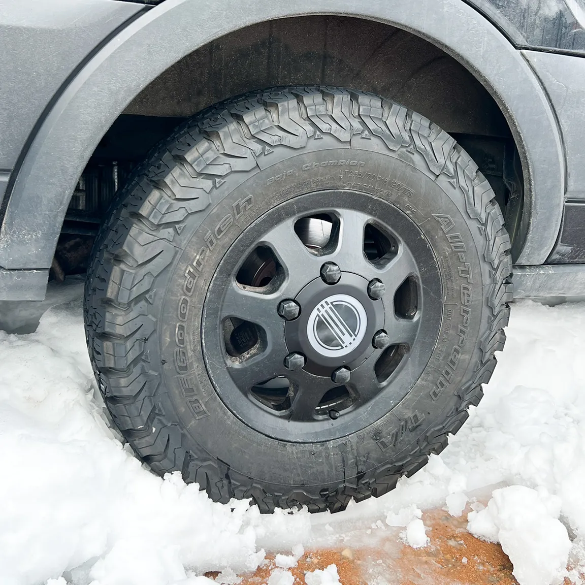 AWD Ford Transit Tire and Wheel Package - Black 16"