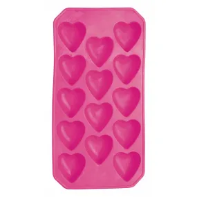 BarCraft by KitchenCraft Flexible Heart Shape Ice Cube Tray