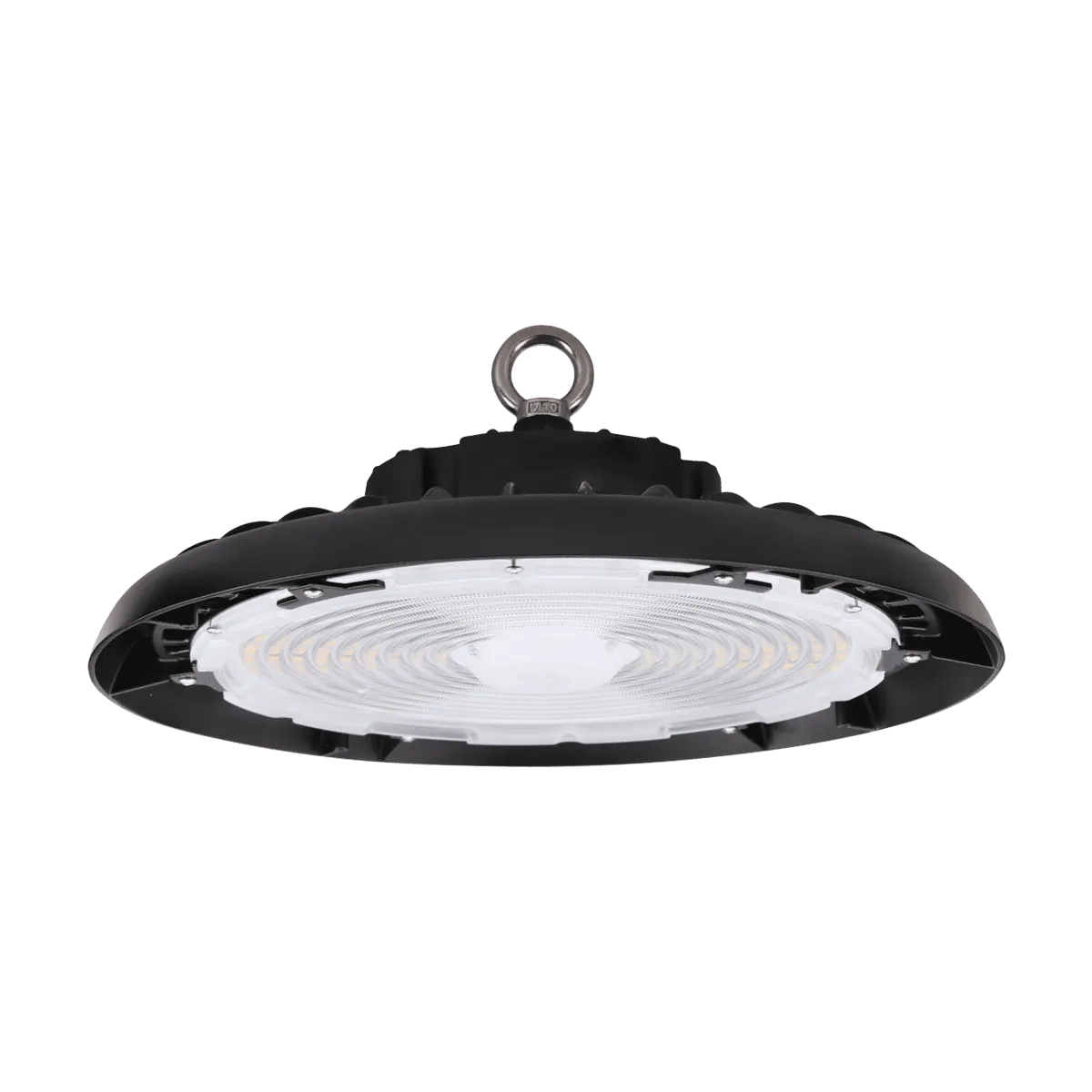 BAYE3 Round High Bay, 240/200/180W, 3500/4000/5000K, 120-277V, 0-10V Dimming, Black