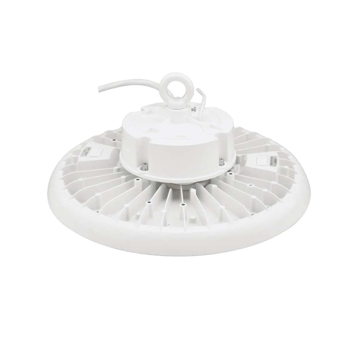 BAYE3 Round High Bay, 240/200/180W, 3500/4000/5000K, 120-277V, 0-10V Dimming, White