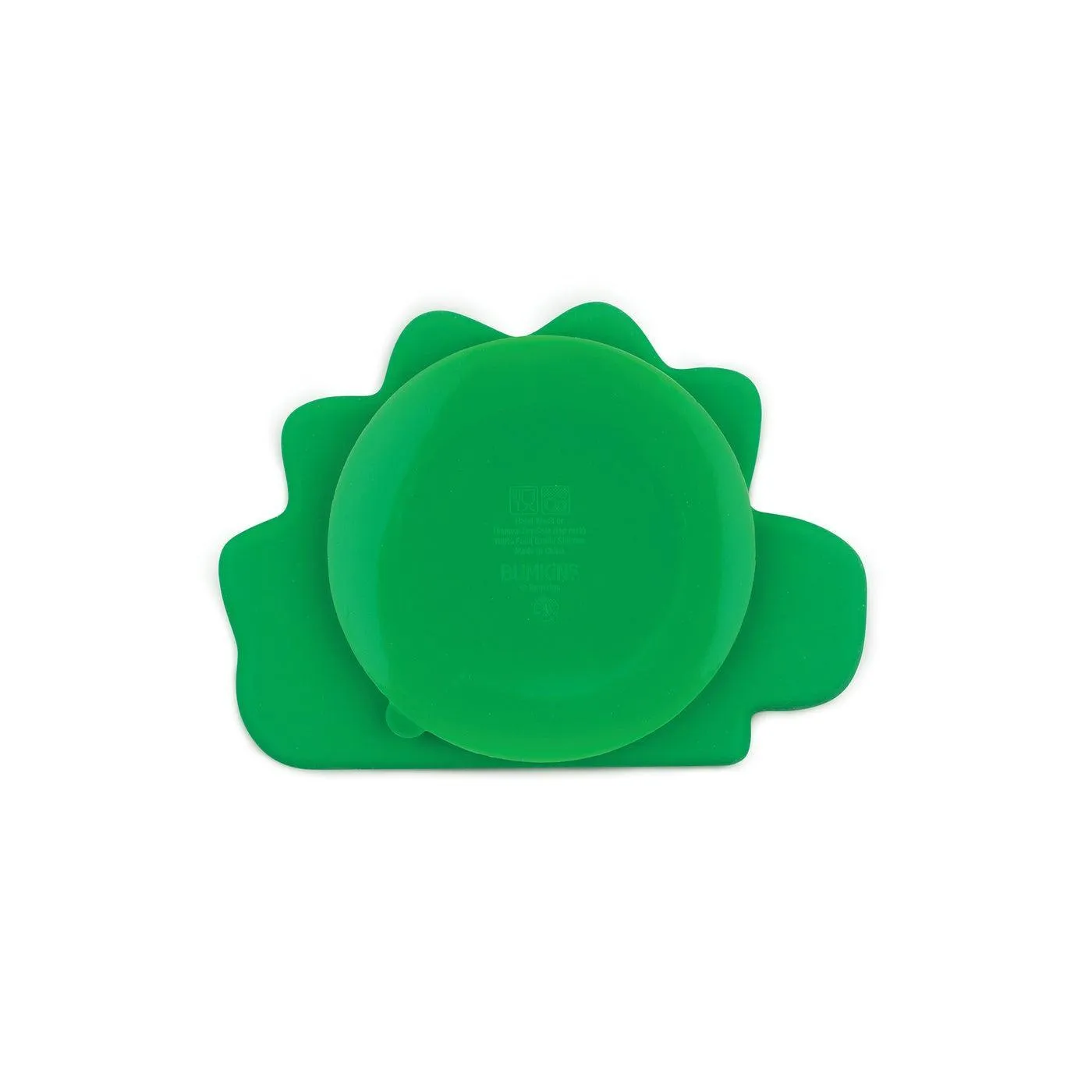Bumkins Silicone Grip Dish - Dino