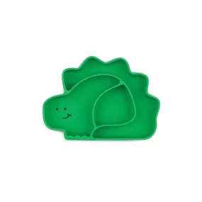 Bumkins Silicone Grip Dish - Dino