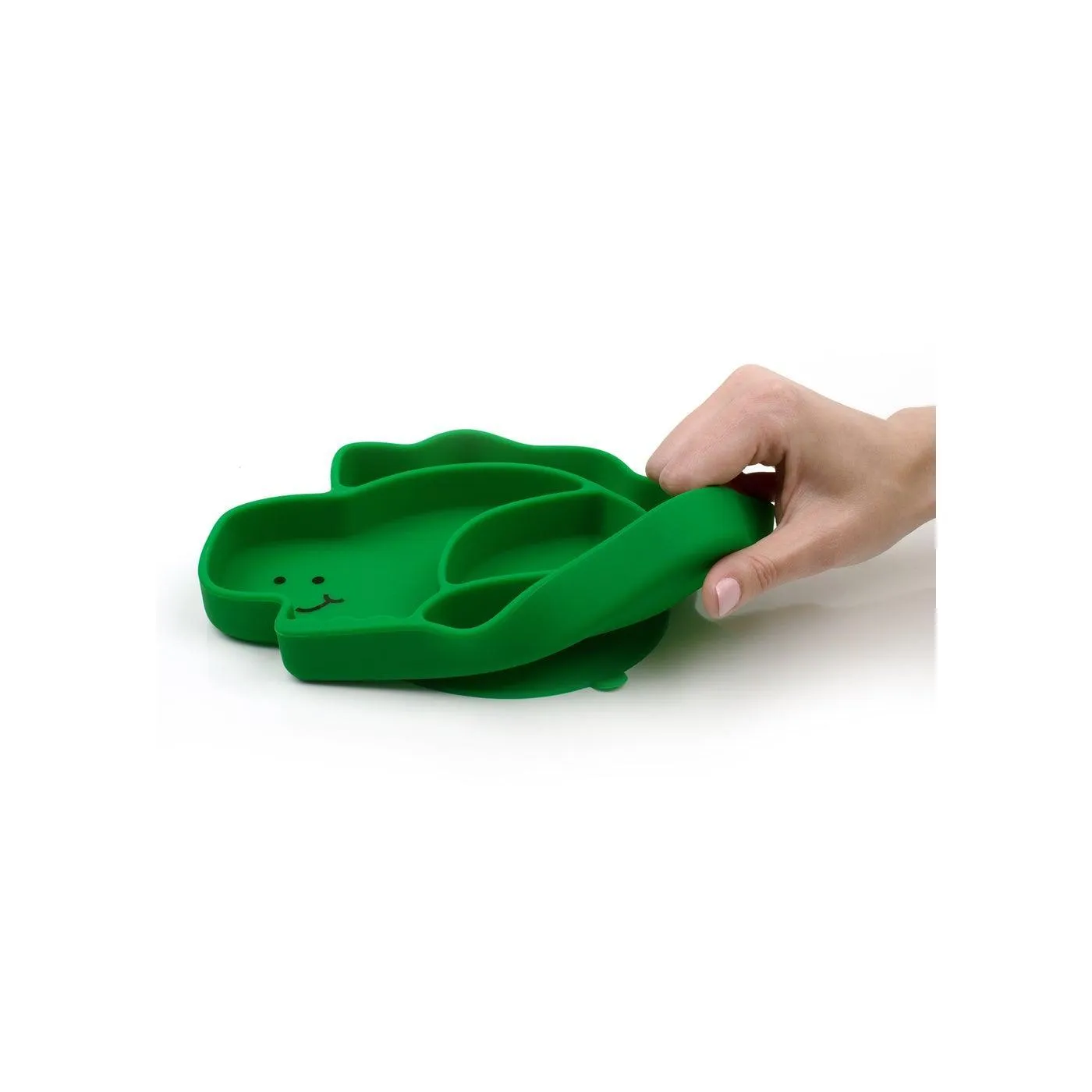 Bumkins Silicone Grip Dish - Dino