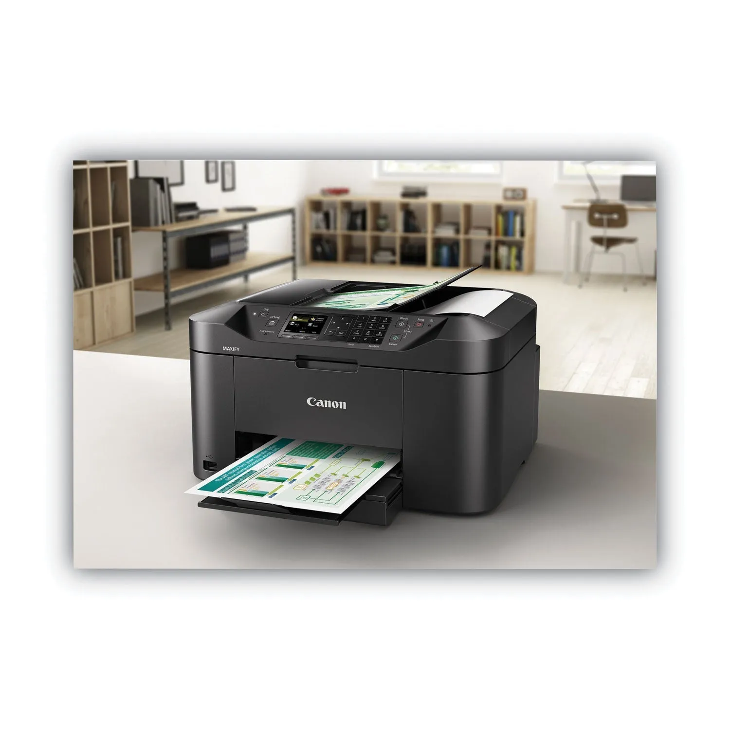 Canon® Maxify Mb2120 Wireless Inkjet All-In-One Printer, Copy/fax/print/scan