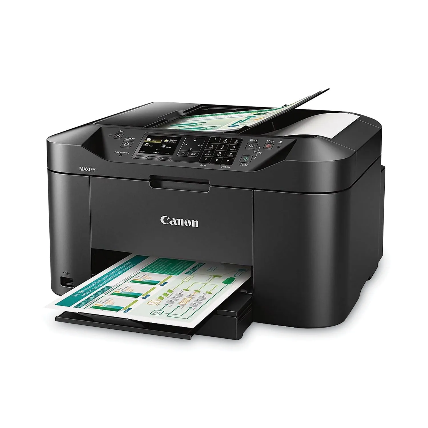 Canon® Maxify Mb2120 Wireless Inkjet All-In-One Printer, Copy/fax/print/scan