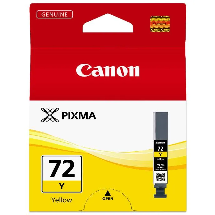 Canon Pixma PGI72Y Ink Tank for Pro10 (Yellow)