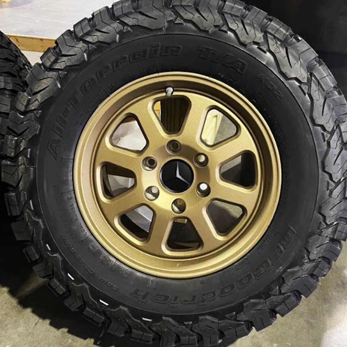 Classic Tire and Wheel Package Bronze 16" ↗️