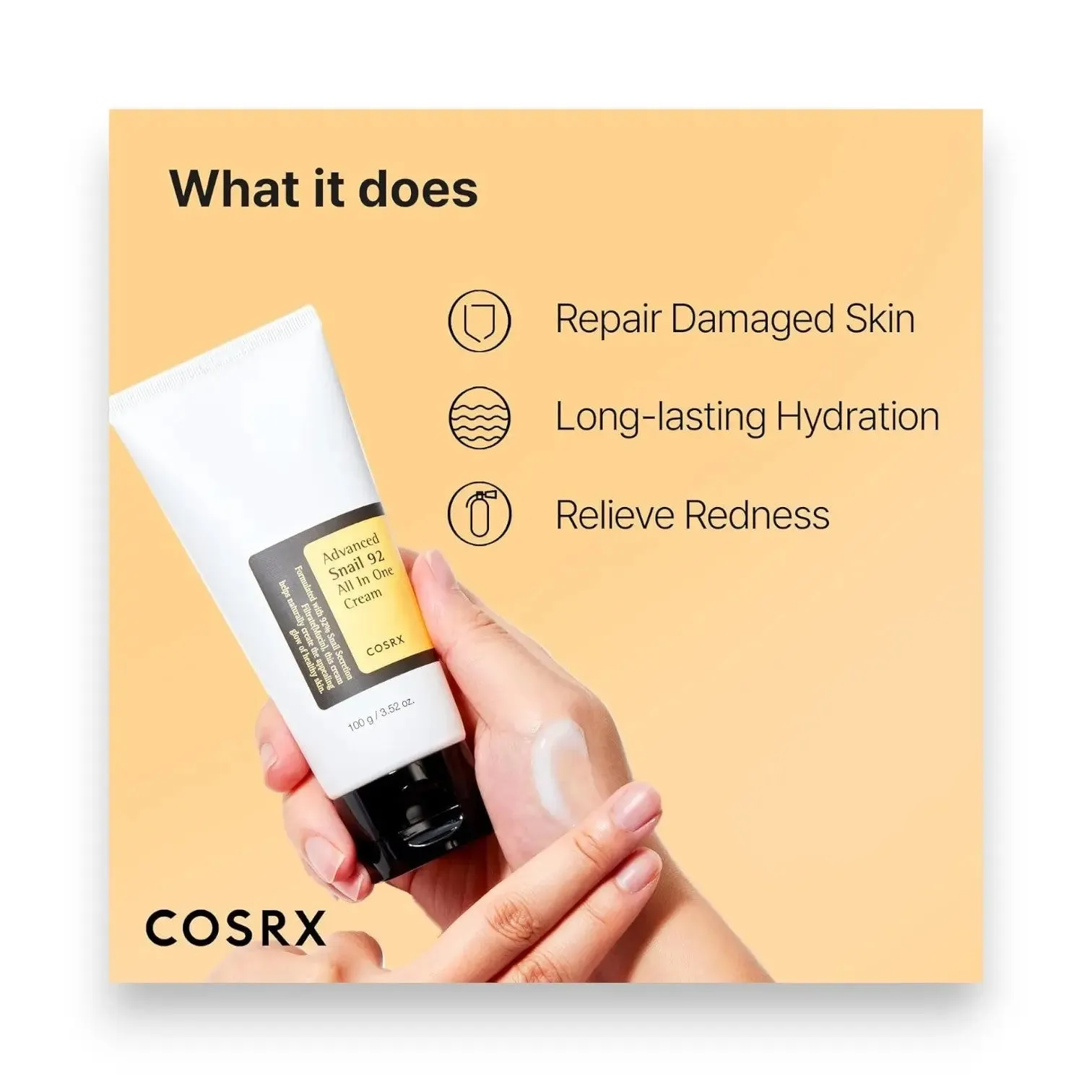 Cosrx Advance Snail 92 All in One  Cream, 100g