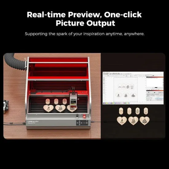 Creality Falcon2 Pro 22W Laser Engraver Enclosed