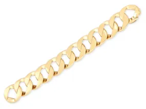 Curb Link Bracelet in 18K Gold
