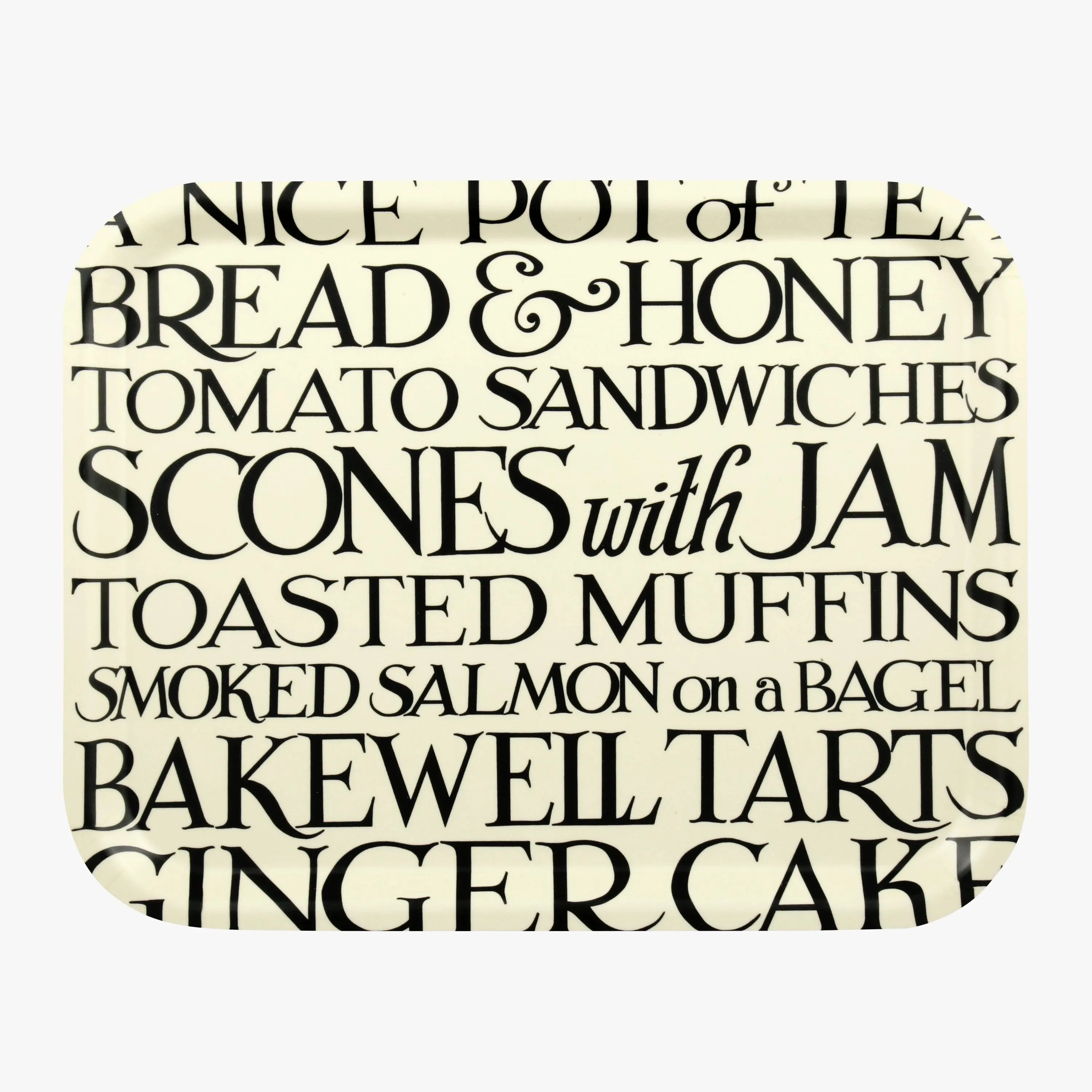 Emma Bridgewater Black Toast Birch Rectangular Tray
