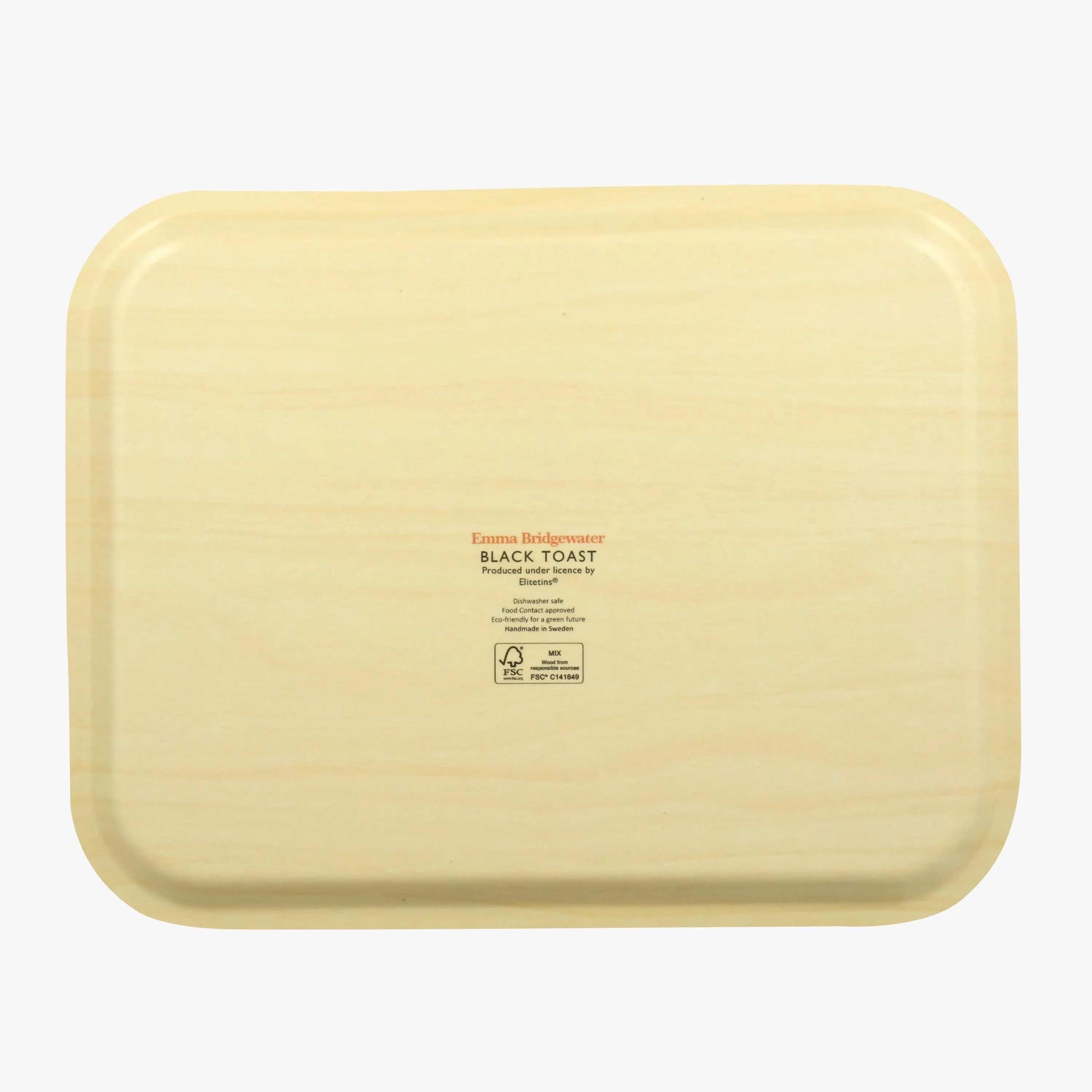 Emma Bridgewater Black Toast Birch Rectangular Tray