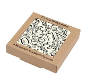 Emma Bridgewater Black Toast Set of 4 Coasters