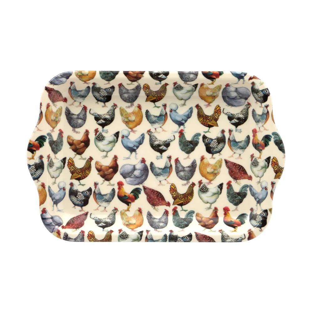 Emma Bridgewater Hens Small Melamine Tray